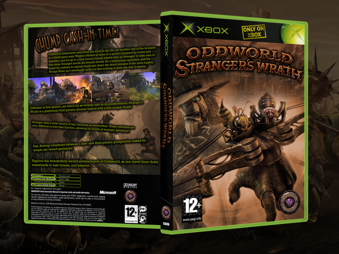 Oddworld: Stranger's Wrath box cover