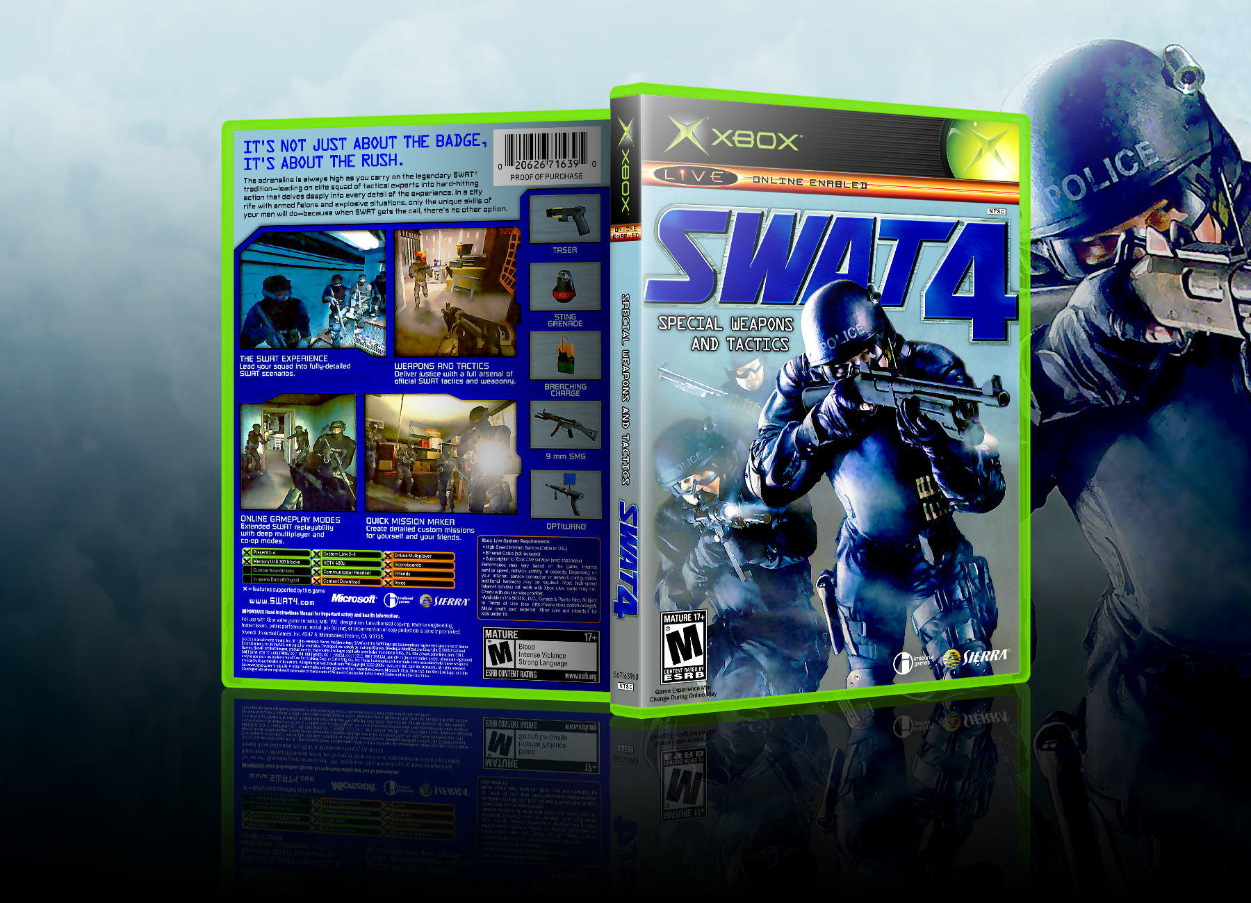 SWAT 4 box cover