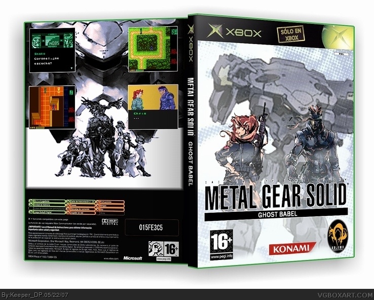 Metal Gear Solid: Ghost Babel box cover