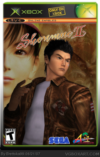 Shenmue II box cover