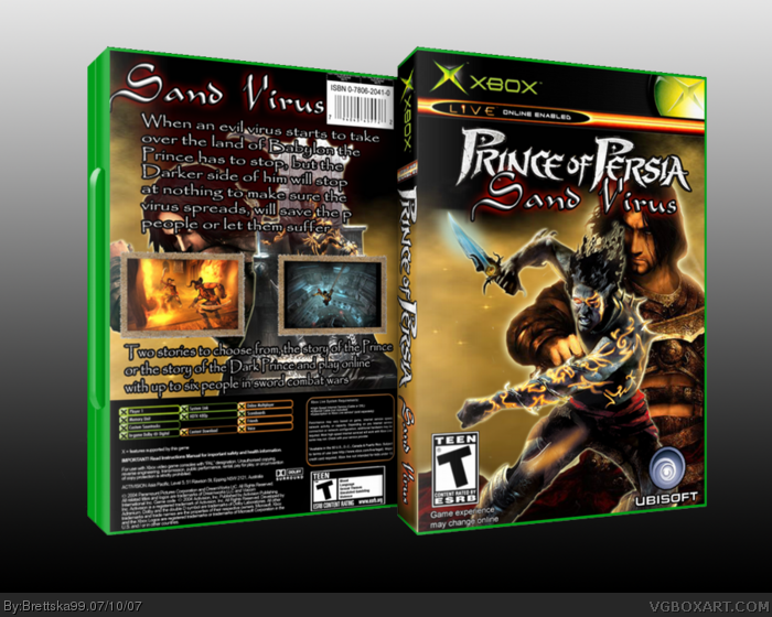 Prince of Persia: Sand Virus box art cover