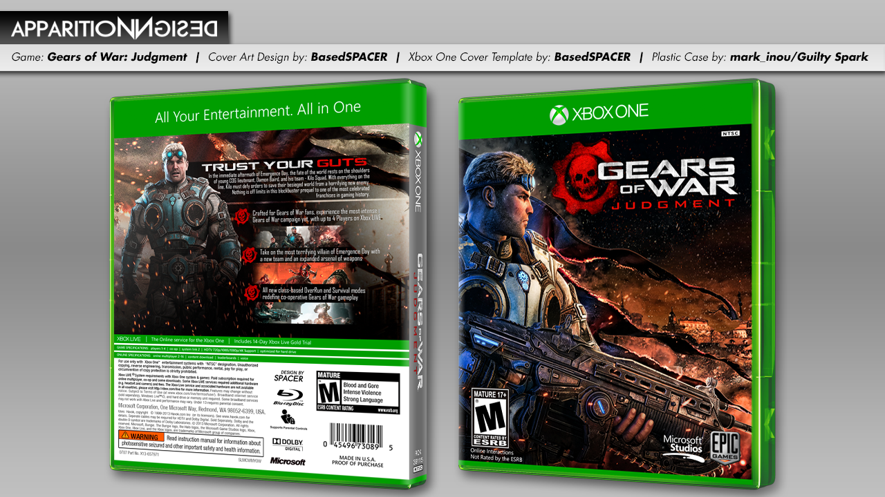 Gears of War: Judgment box cover