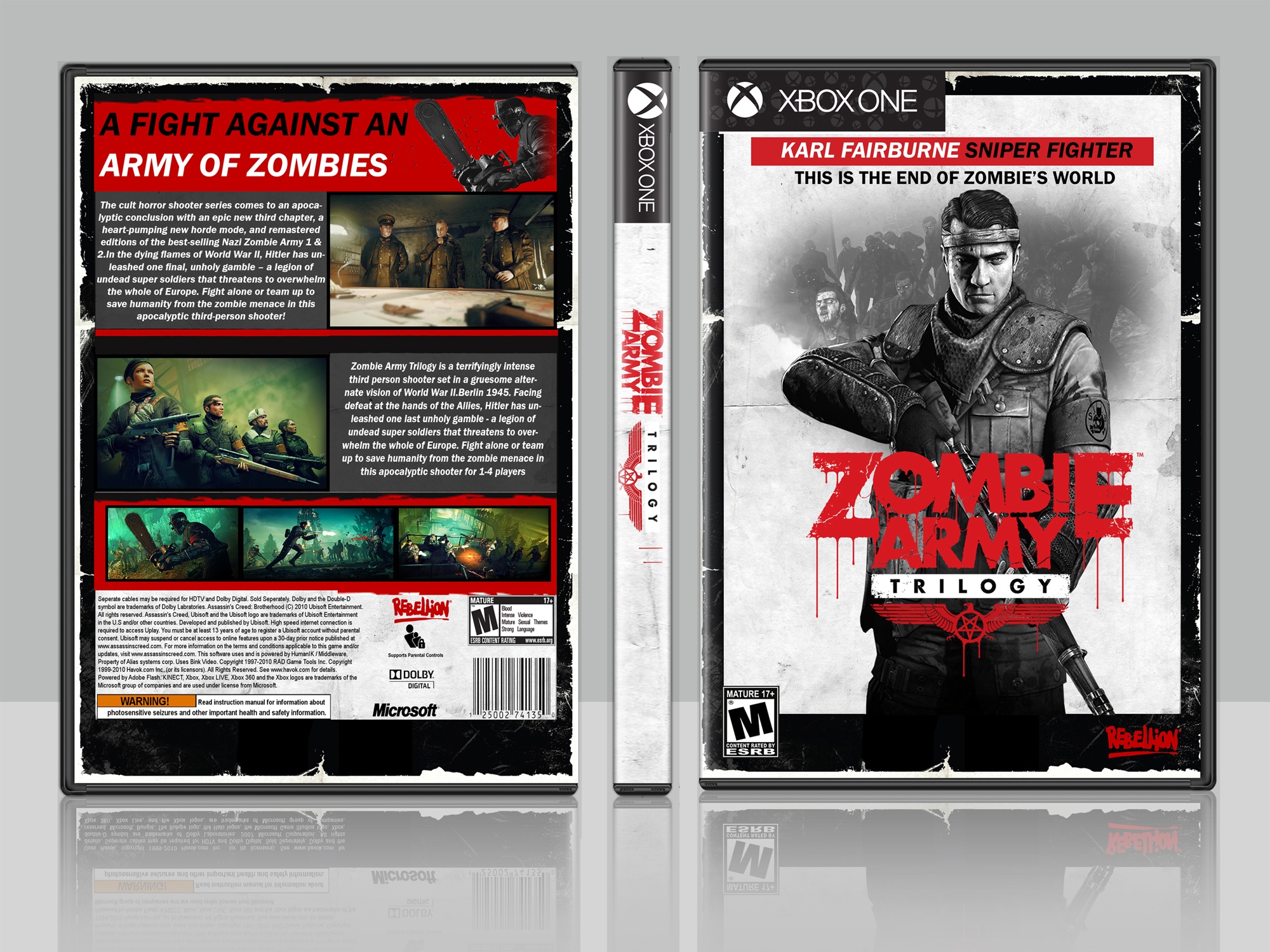 Zombie Army Trilogy box cover