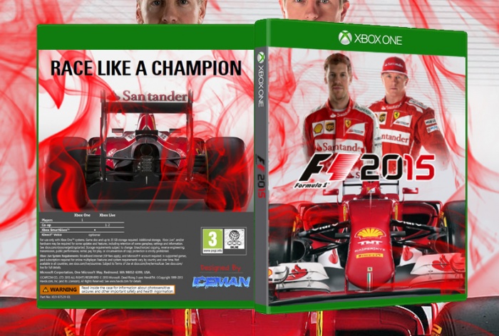 F1 2015 box art cover