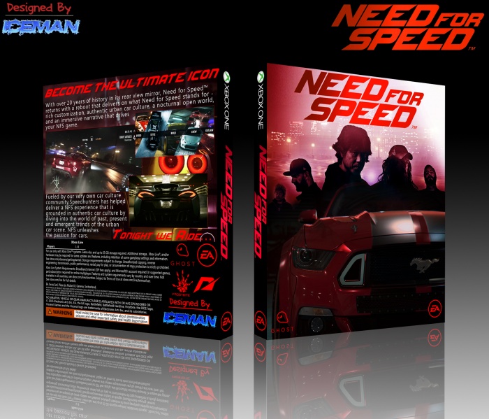 Need For Speed box art cover