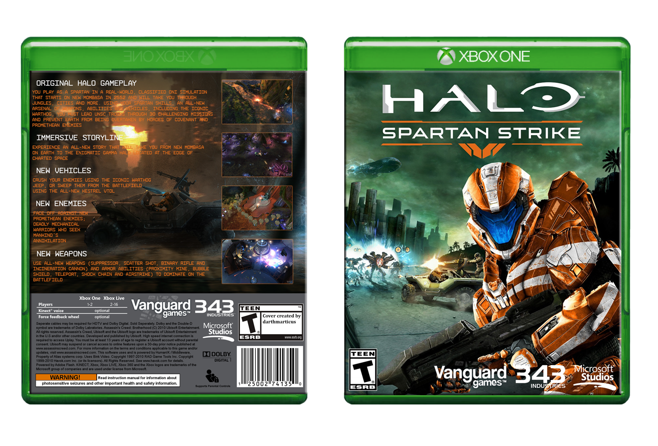 Halo: Spartan Strike box cover