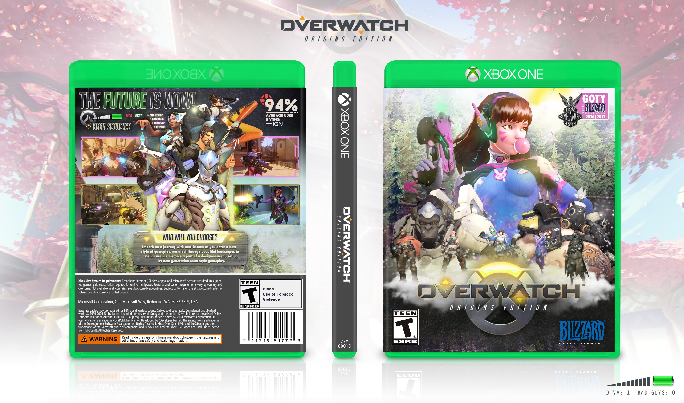 Overwatch box cover