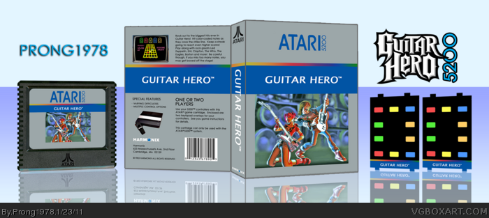 Guitar Hero 5200 box art cover