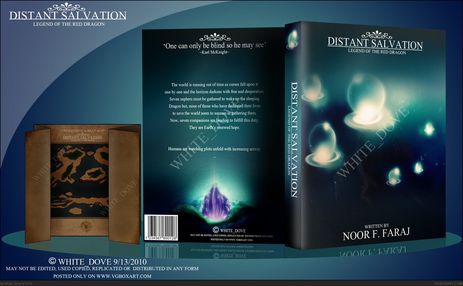 Distant Salvation: Legend of the Red Dragon box cover