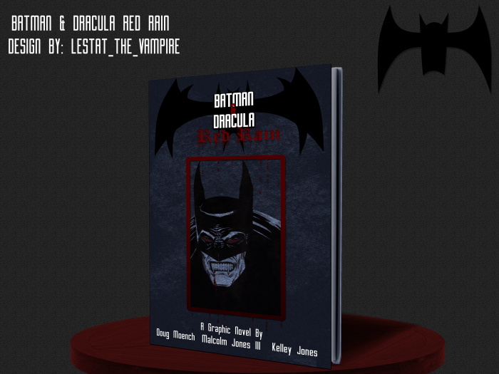 Batman & Dracula: Red Rain box art cover
