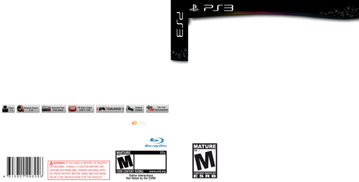 playstation template. 