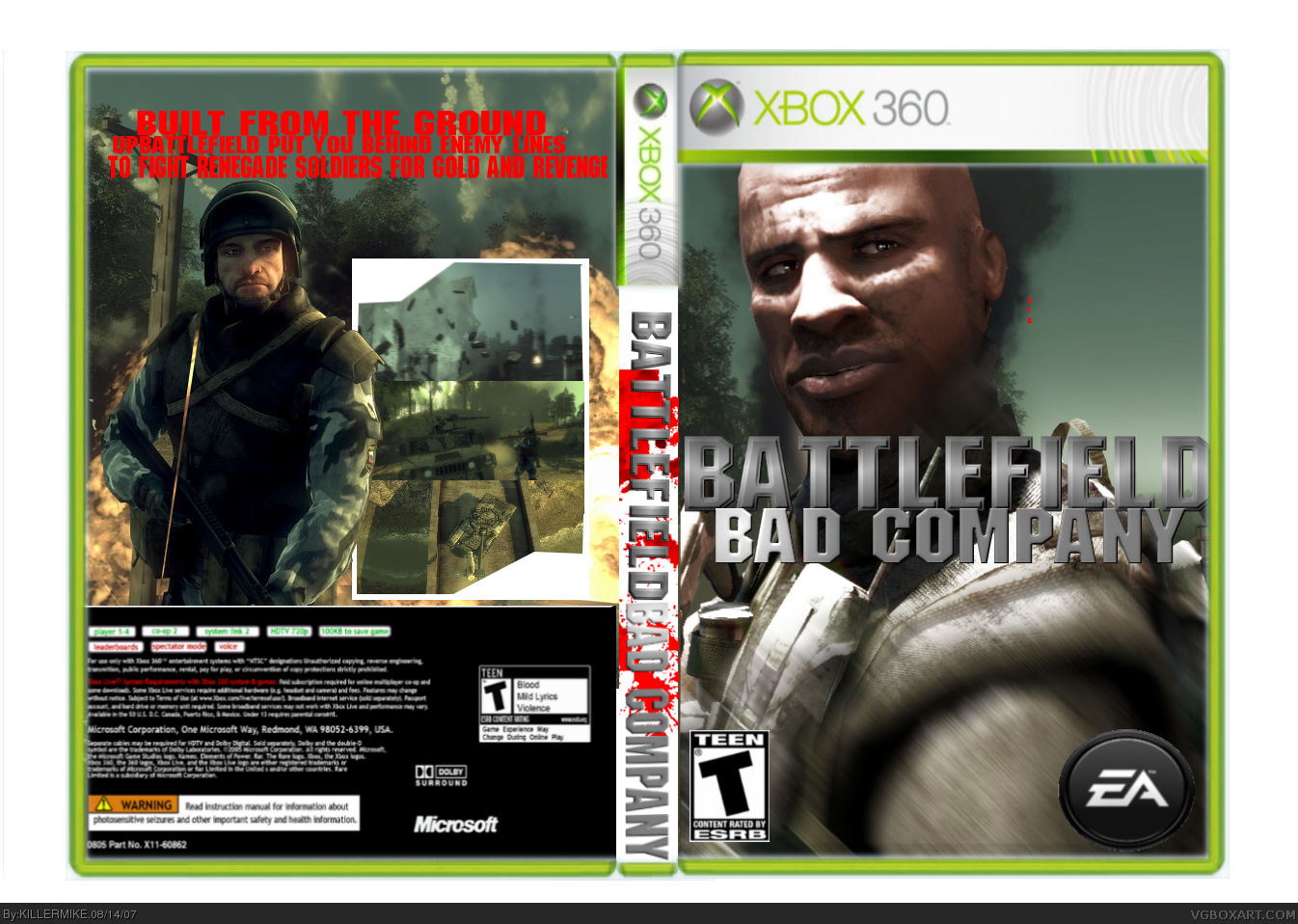 Battlefield: Bad Company box cover