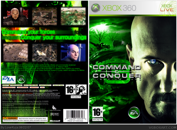 command and conquer games for xbox