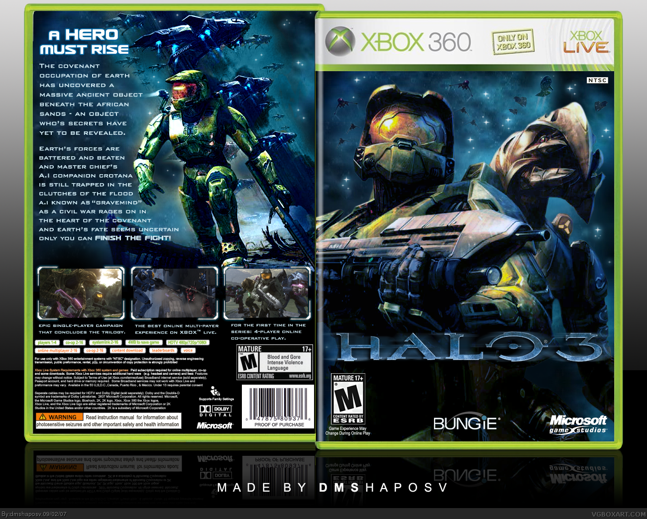 Viewing Full Size Halo Box Cover