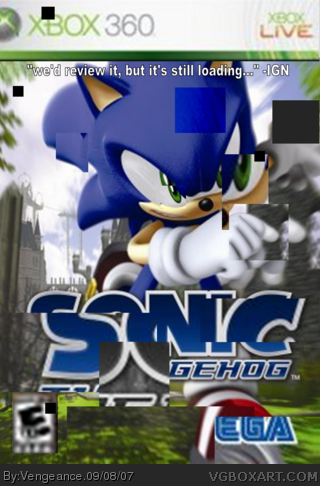 Xbox 360 - Sonic the Hedgehog (2006) - Xbox 360 Gamer Pictures - The  Spriters Resource