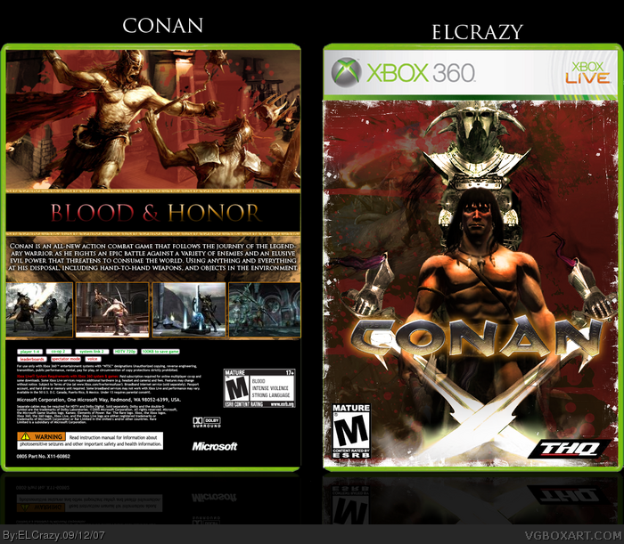 Conan box art cover