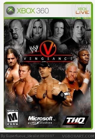 WWE Vengeance box cover