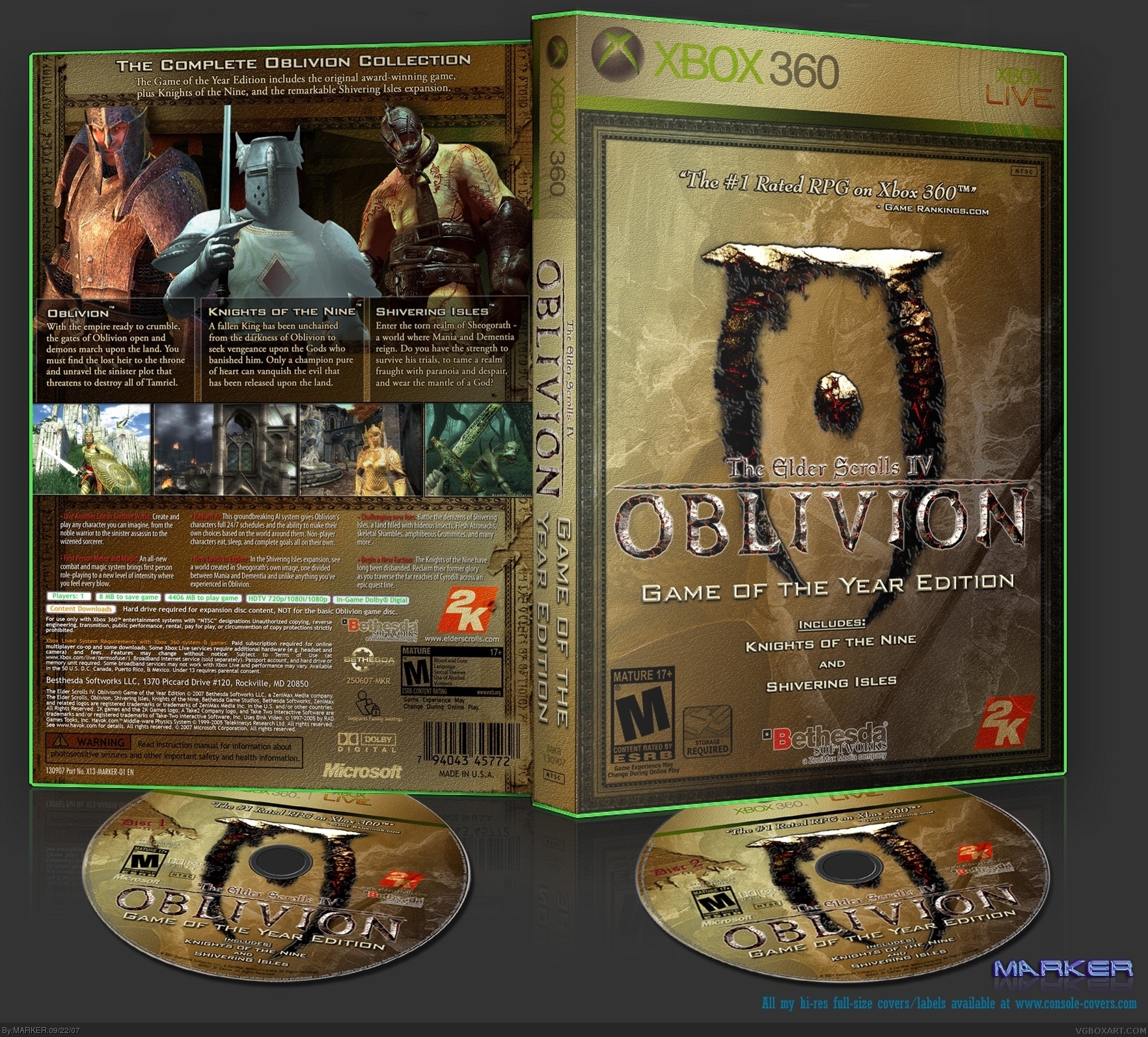 Tes Oblivion Xbox 360 Купить