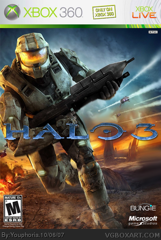 Halo 3 Xbox 360 Box Art Cover by Youphoria