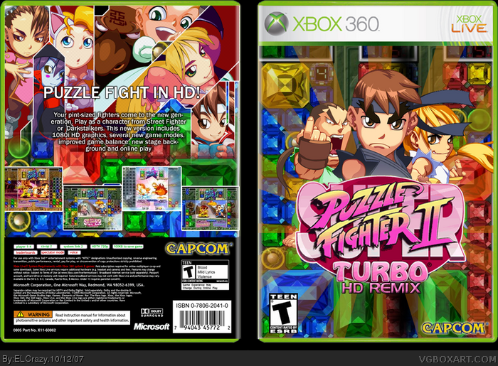 Super Puzzle Fighter Il Turbo Hd Remix - Ps3 Jogo Digital