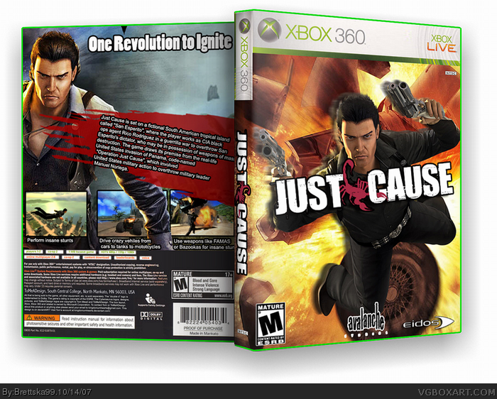 Just Cause box art cover