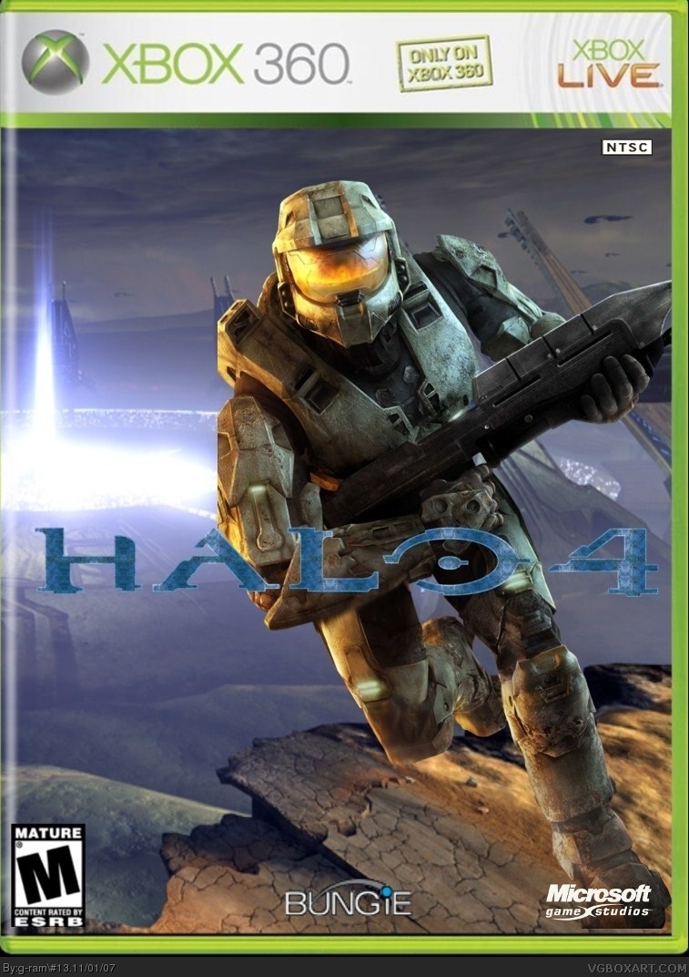 Viewing full size Halo 4 box cover