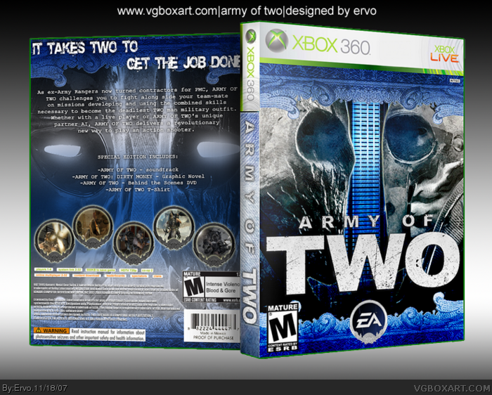 Army of Two: Limited Edition box art cover