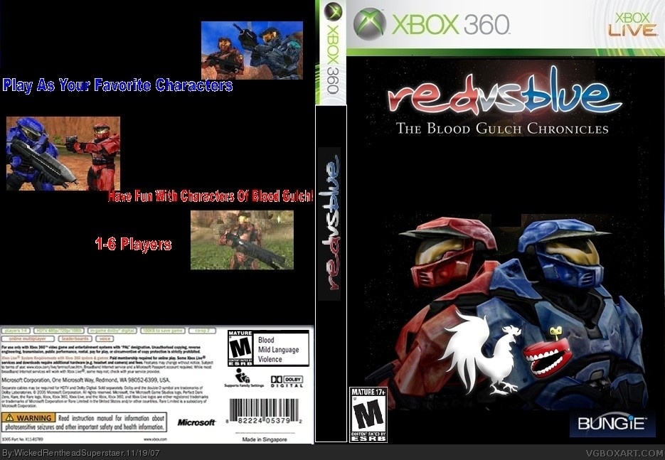 Red vs. Blue box cover