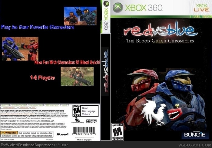 Red vs. Blue box art cover