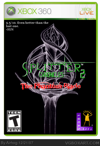 Splitter Chronicles 2: The Phantom Blade box cover