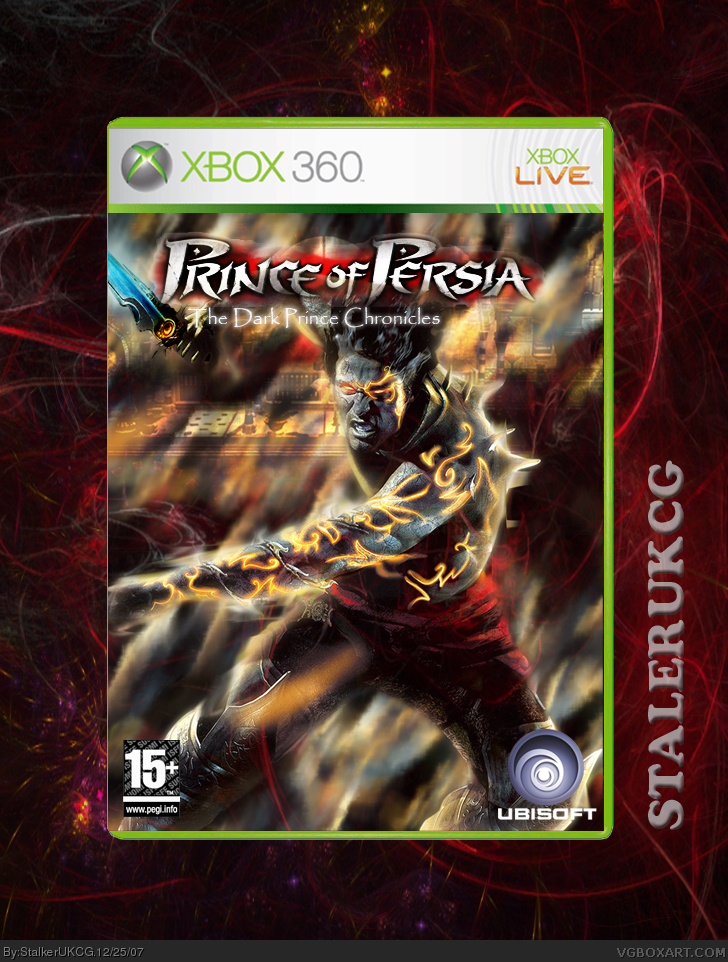 Prince of Persia The Dark Prince Chronicles box cover