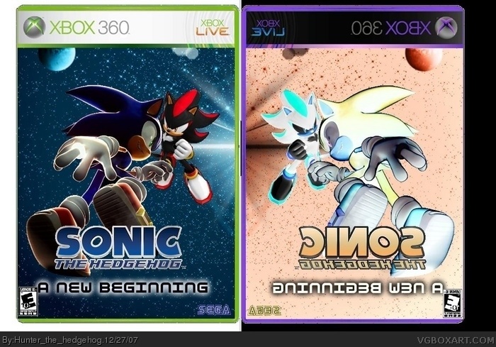 Sonic the Hedgehog: A New Beginning box art cover