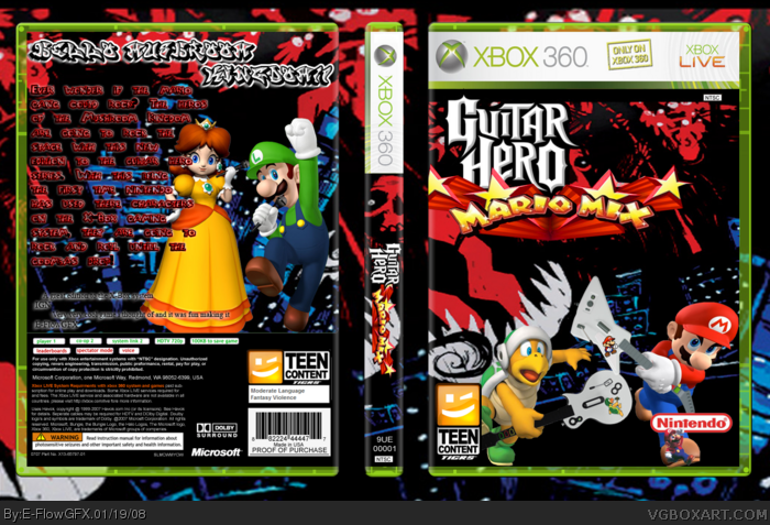 Guitar Hero: Mario Mix box art cover