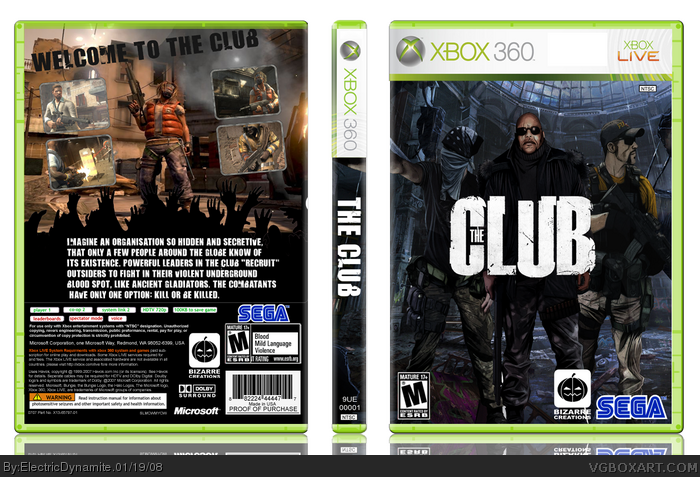 The Club box art cover