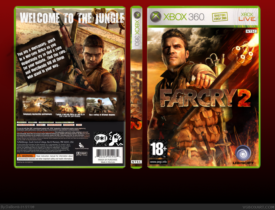 FarCry 2 box cover