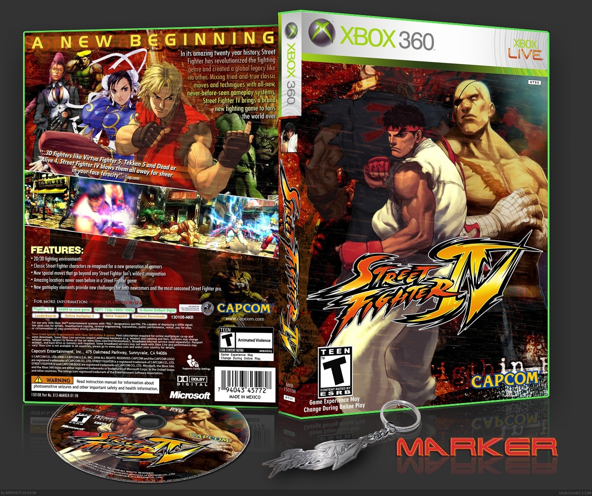 Street Fighter IV box cover