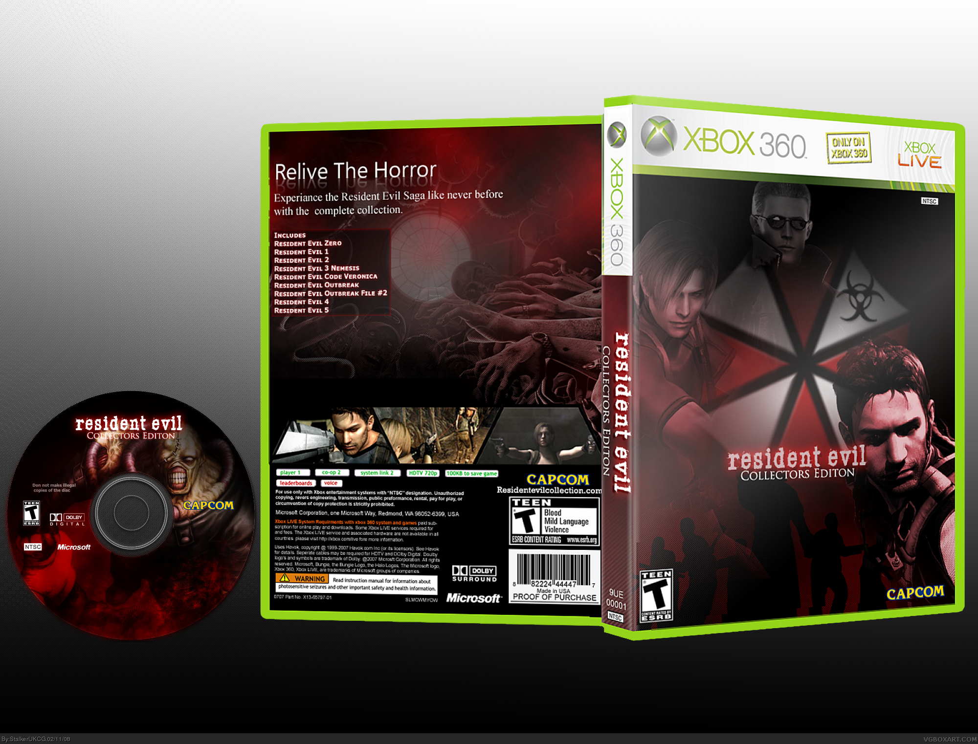 Resident Evil Collector's Edition box cover