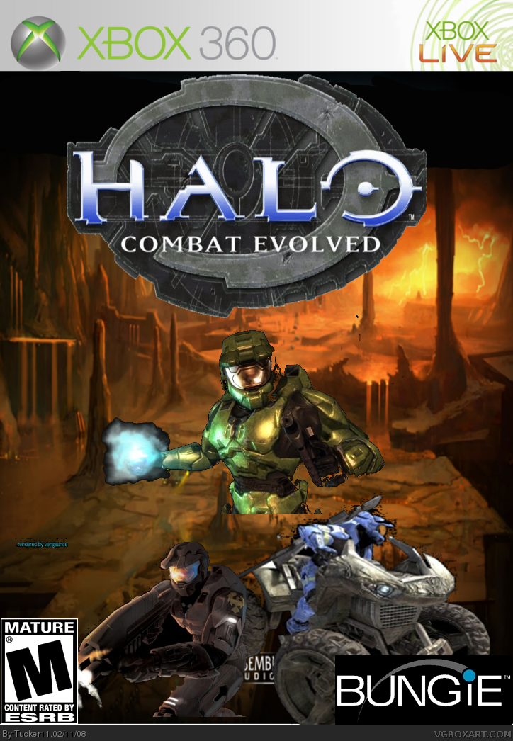 Viewing full size Halo: Combat Evolved box cover