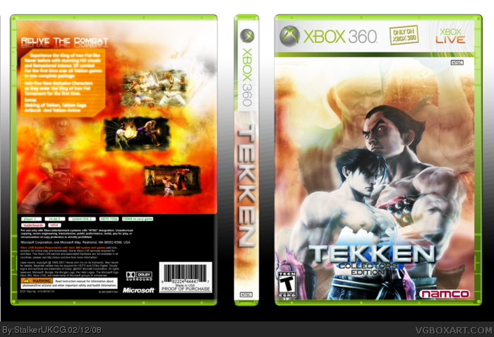 Tekken Collectors Edition box art cover