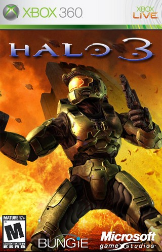 Halo 3 Xbox 360 Box Art Cover by TITROTU