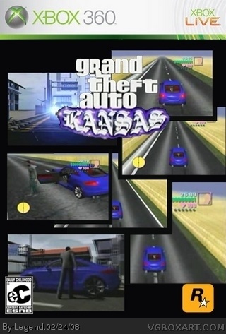 Grand Theft Auto Kansas box cover