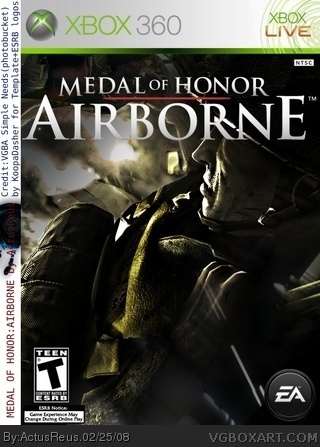 Medal Of Honor: Airborne box art cover