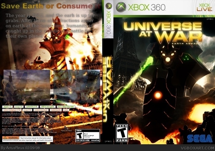 Jogo Xbox 360 El Universo En Guerra Asalto A La Tierra