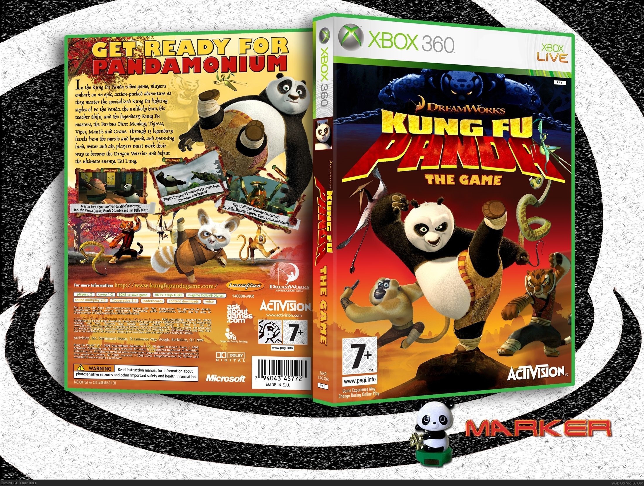 Kung Fu Panda box cover