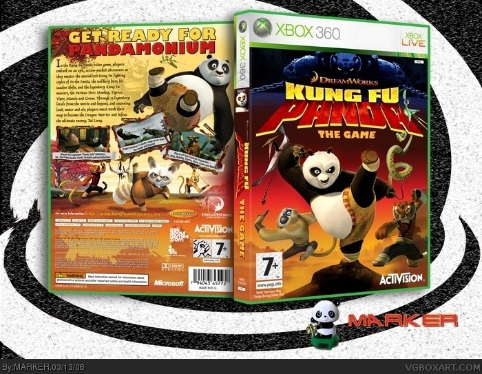 Kung Fu Panda box art cover