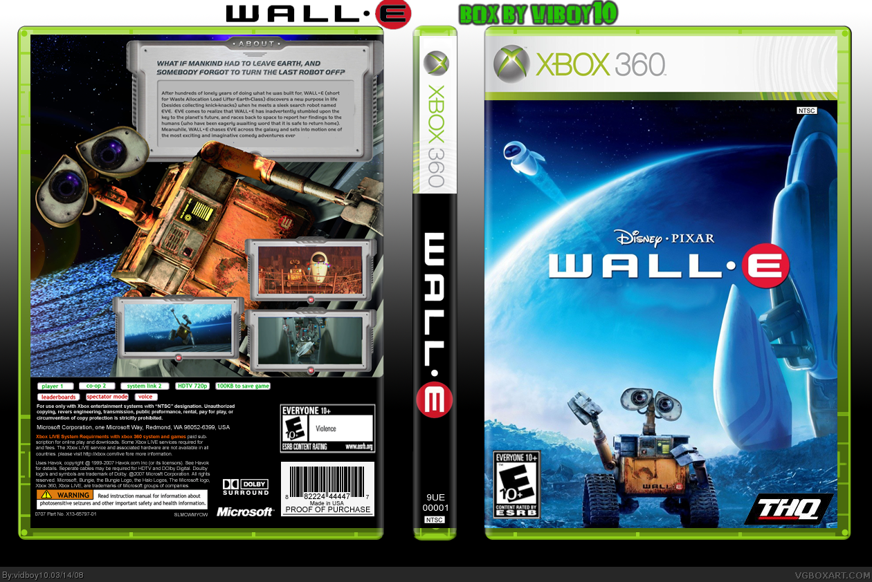 wall e video game xbox one