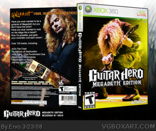Guitar Hero Megadeth Edition box art cover