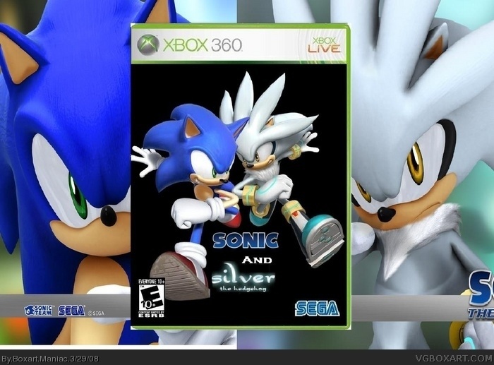 Sonic & Silver box art cover