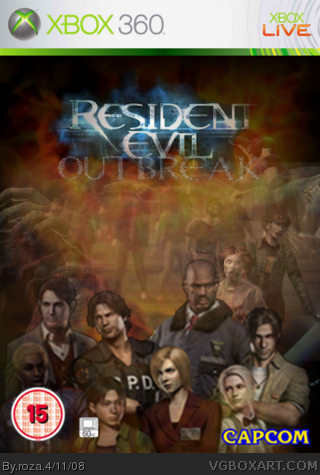 Resident Evil Outbreak box cover