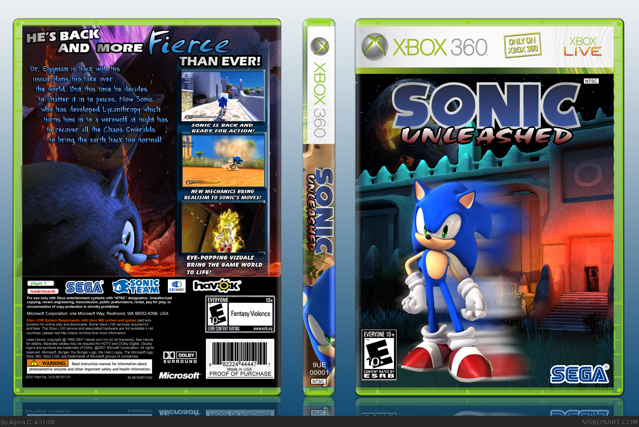 sonic unleashed rom xbox 360